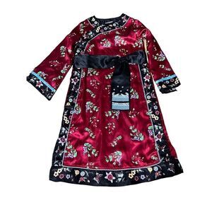 Walt Disney World Disneyland Kids Mulan Princess Costume Sz Large